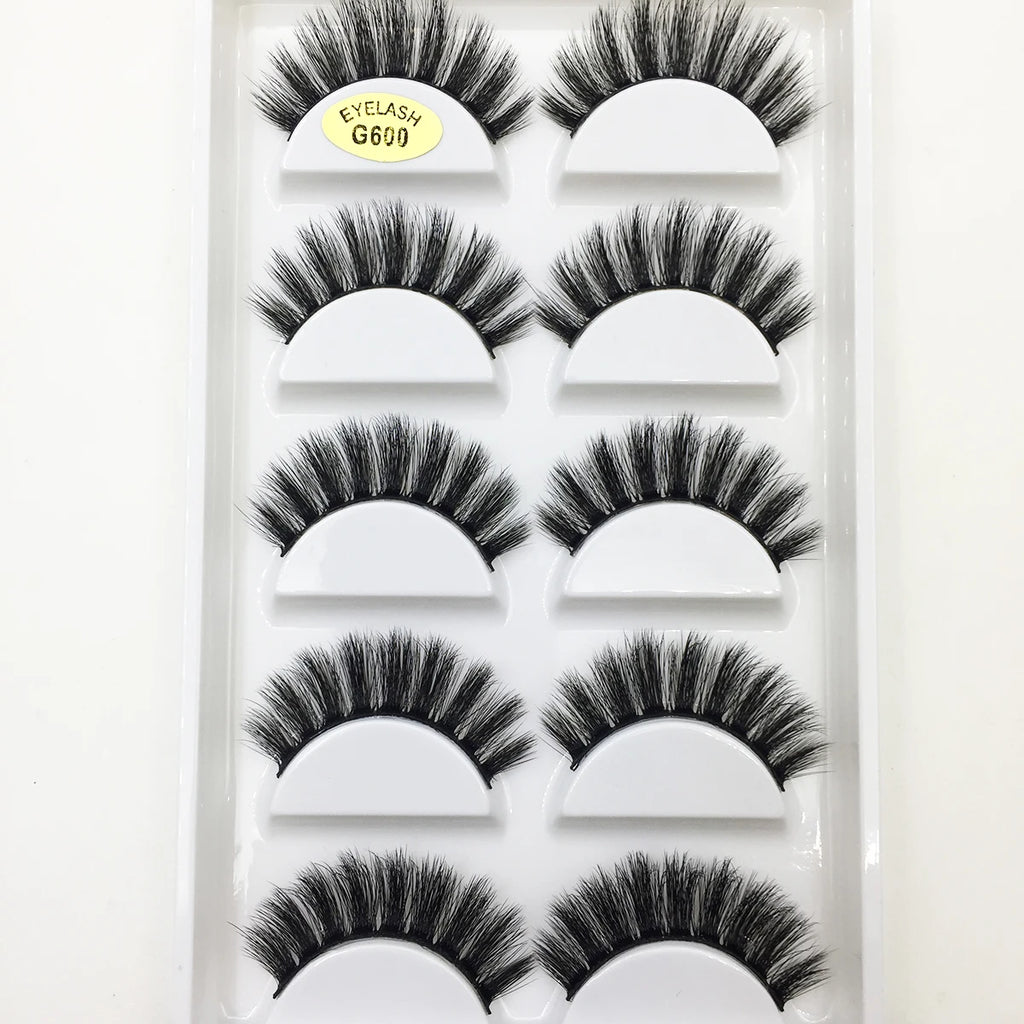 5 Pairs Eyelash Extensions