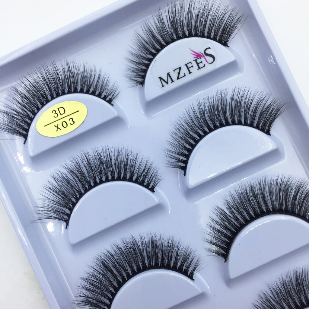 5 Pairs Eyelash Extensions