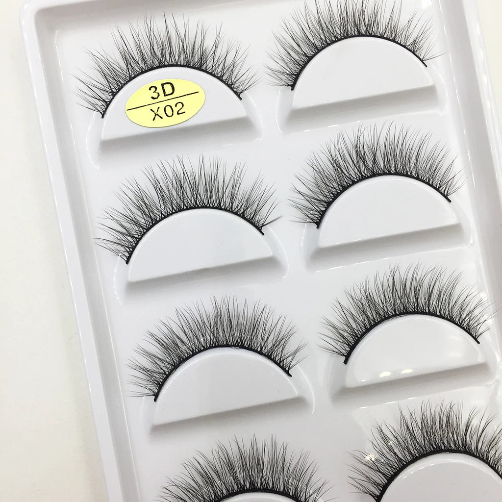5 Pairs Eyelash Extensions