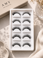 Luxury 3D Faux Mink False Eyelashes | Wispy, Natural & Volume Lashes