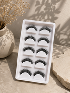 Luxury 3D Faux Mink False Eyelashes | Wispy, Natural & Volume Lashes