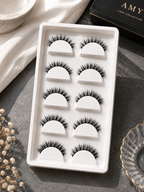 Luxury 3D Faux Mink False Eyelashes | Wispy, Natural & Volume Lashes