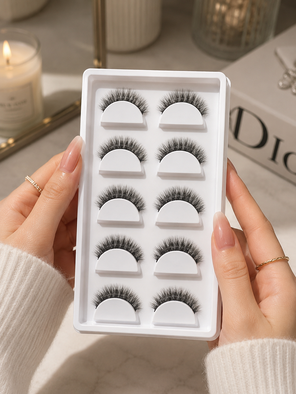 Luxury 3D Faux Mink False Eyelashes | Wispy, Natural & Volume Lashes