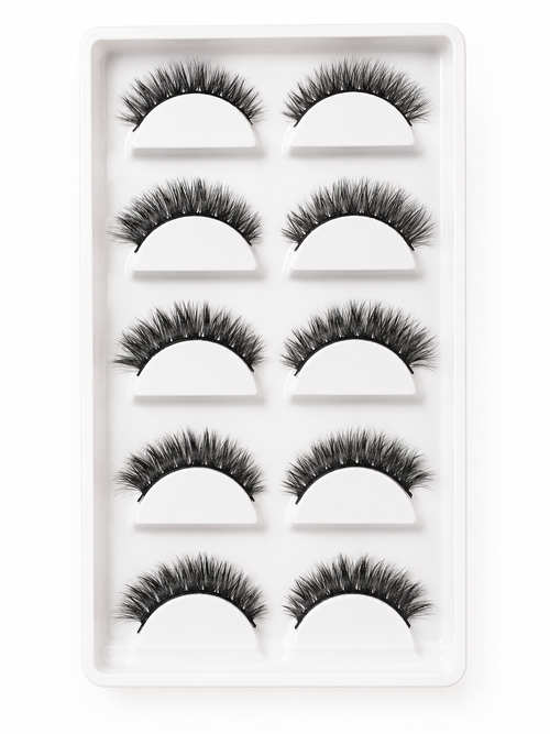 Luxury 3D Faux Mink False Eyelashes | Wispy, Natural & Volume Lashes