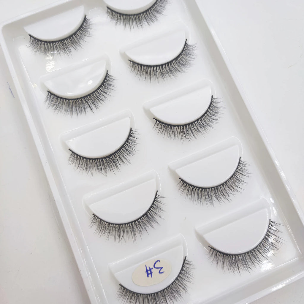 5 Pairs Eyelash Extensions