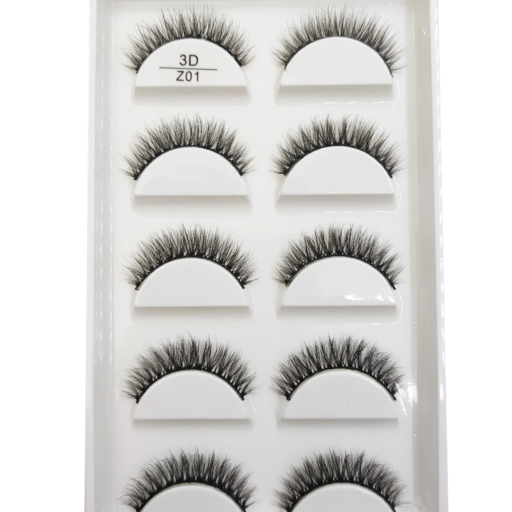 5 Pairs Eyelash Extensions