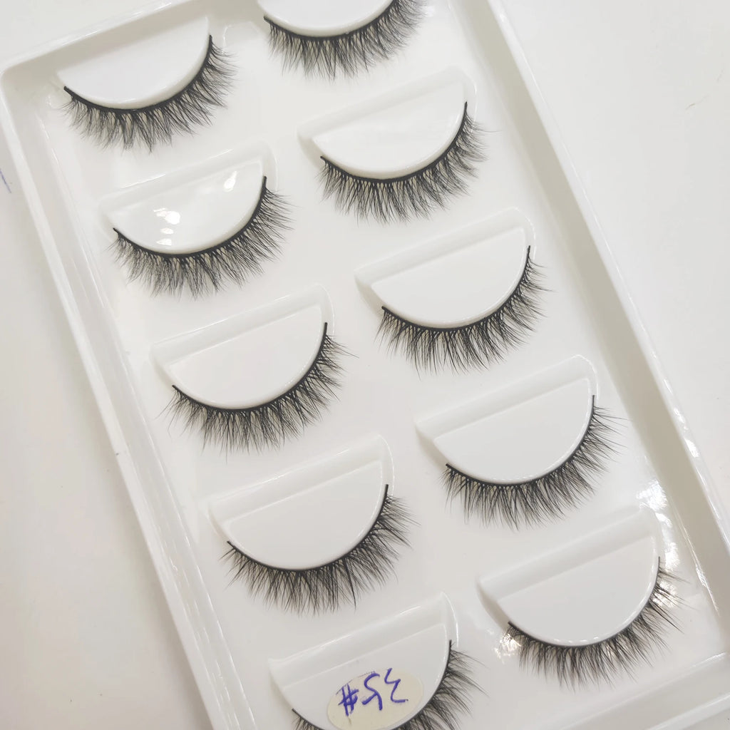 5 Pairs Eyelash Extensions
