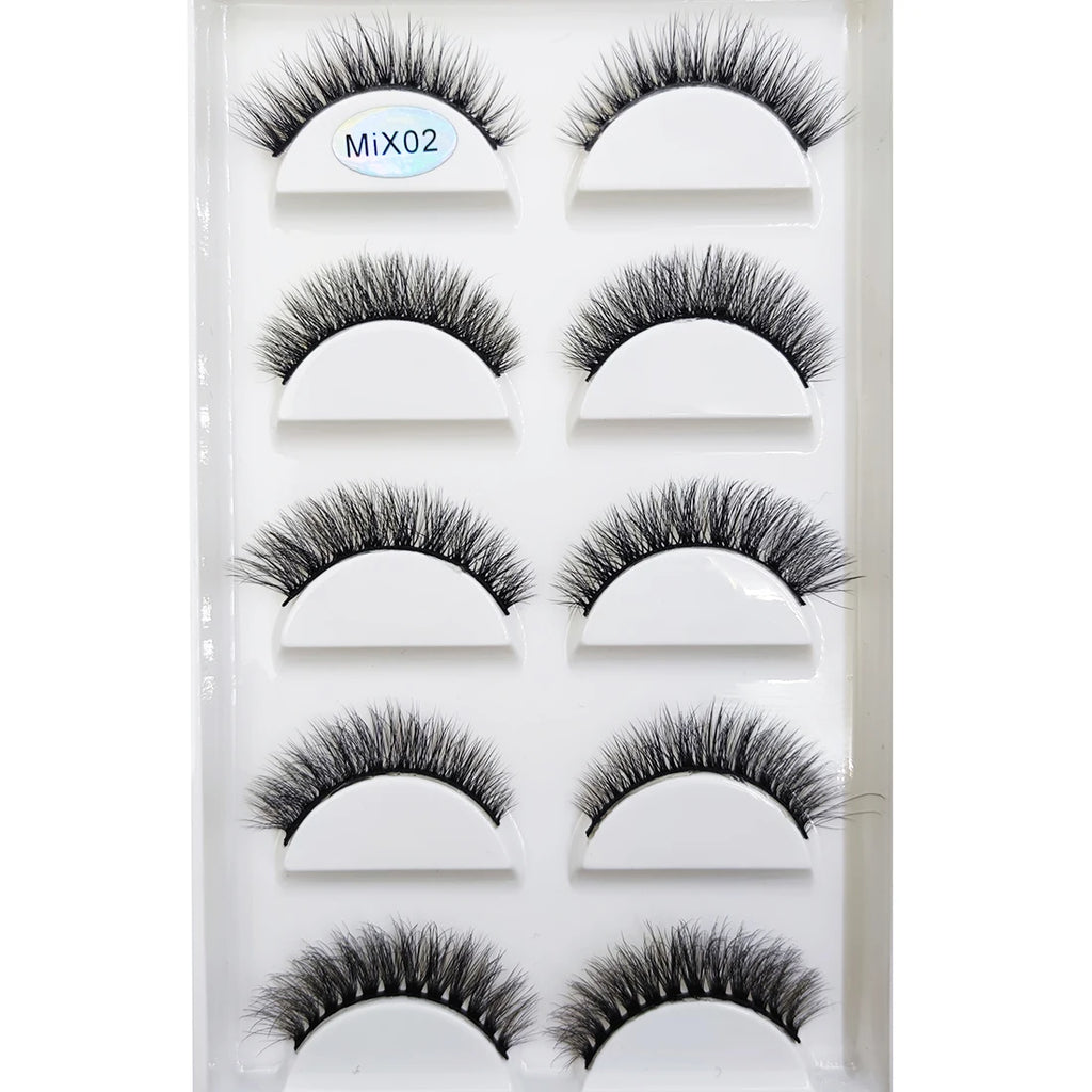 5 Pairs Eyelash Extensions